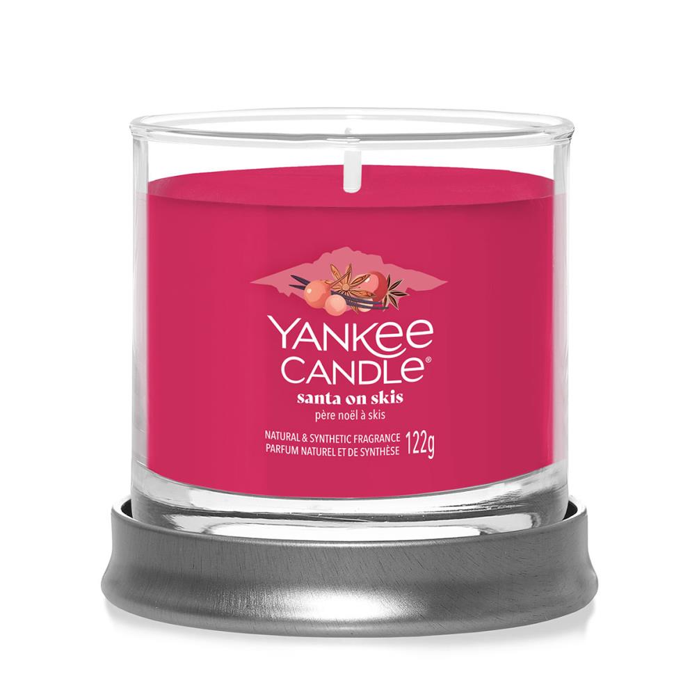 Yankee Candle Santa On Skis Small Tumbler Jar Extra Image 1